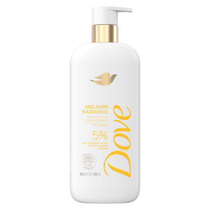DOVE BODY WASH MELANIN    18.5Z