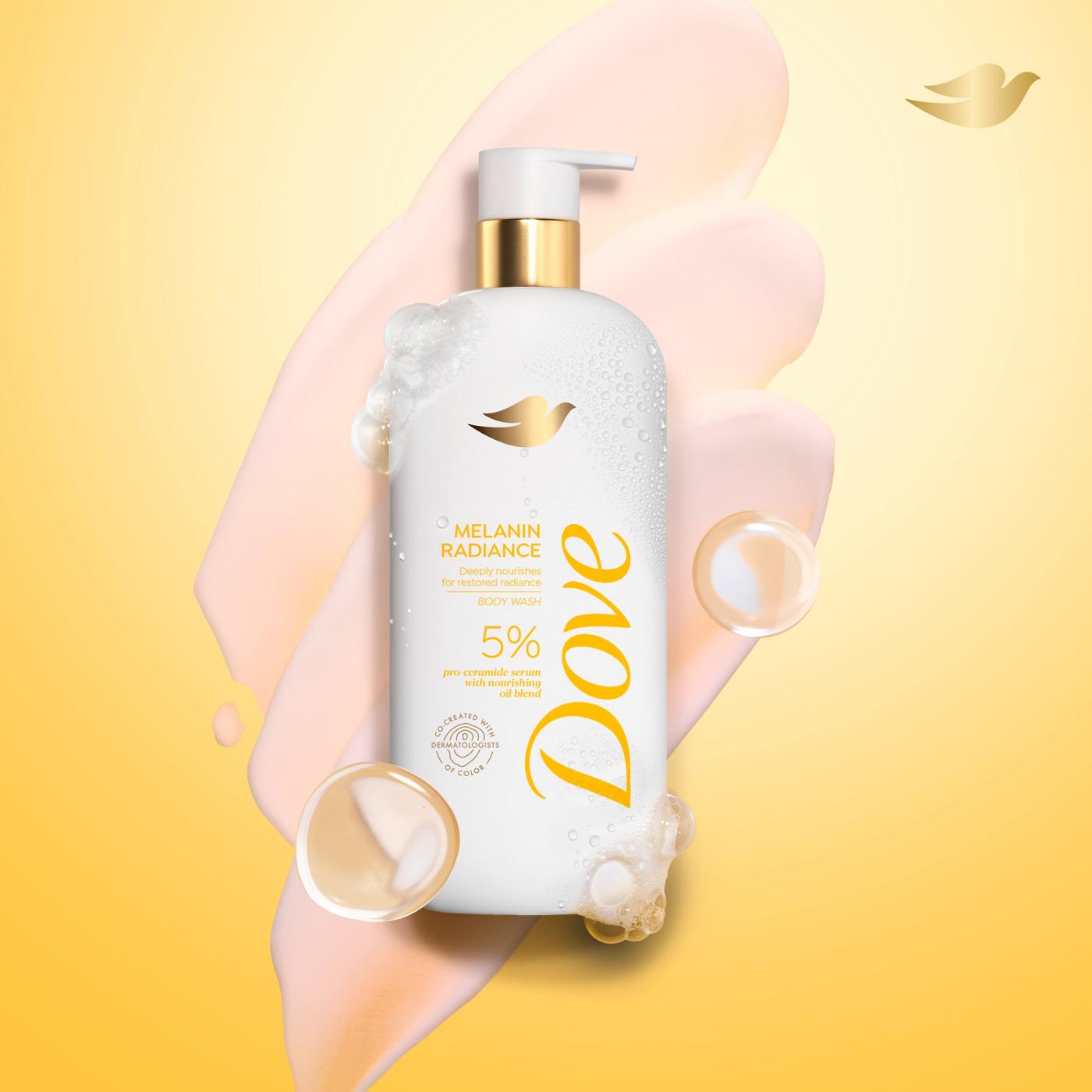 DOVE BODY WASH MELANIN    18.5Z
