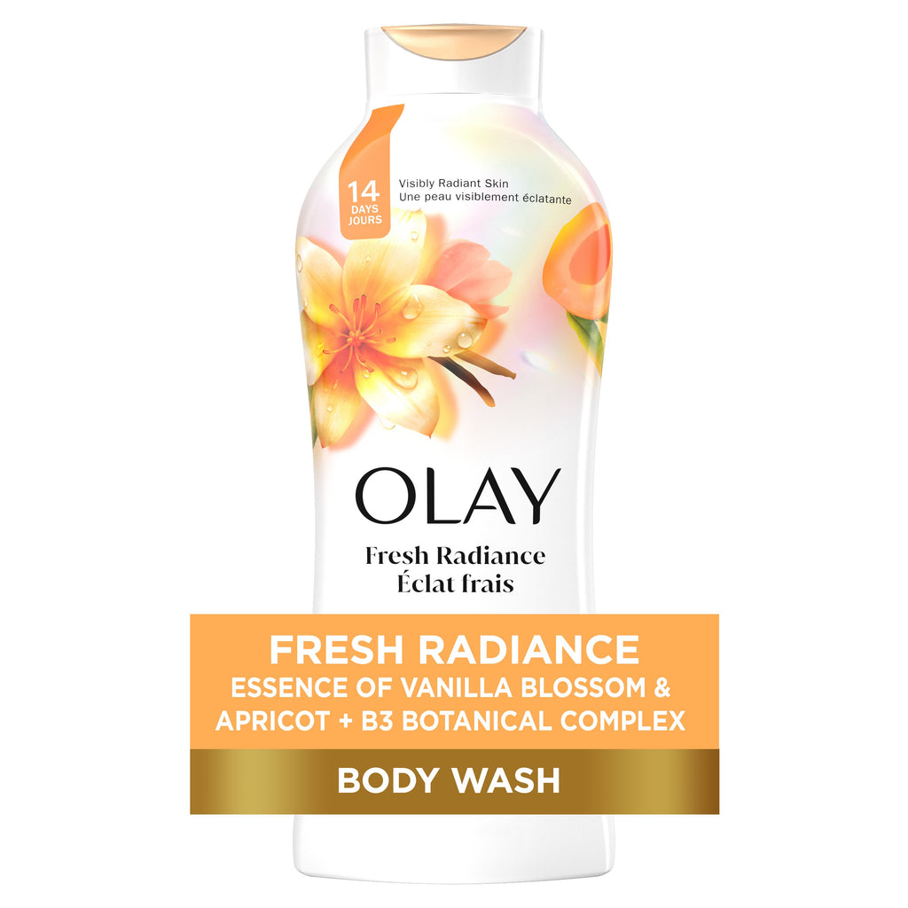 Olay Body Wash Fresh Radiance Vanilla Blossom & Apricot 22oz