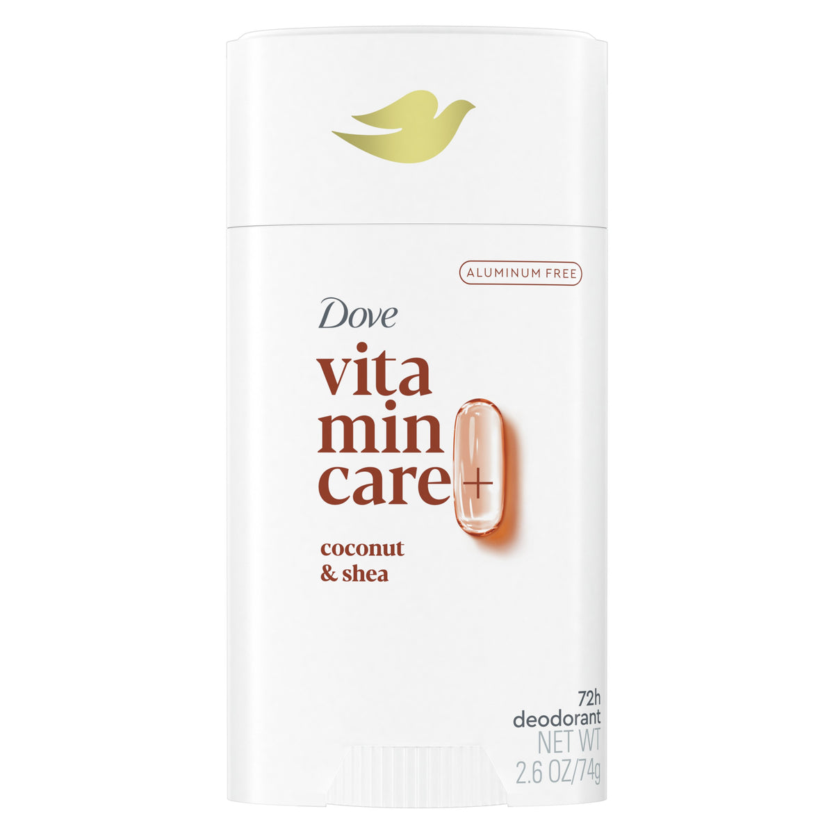 Dove Deodorant Vitamincare+ Coconut And Shea 72Hr 2.6oz