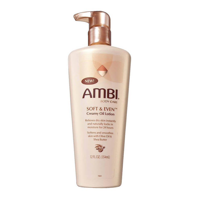 AMBI SOFT/EVEN LT 12OZ CREAMY OIL