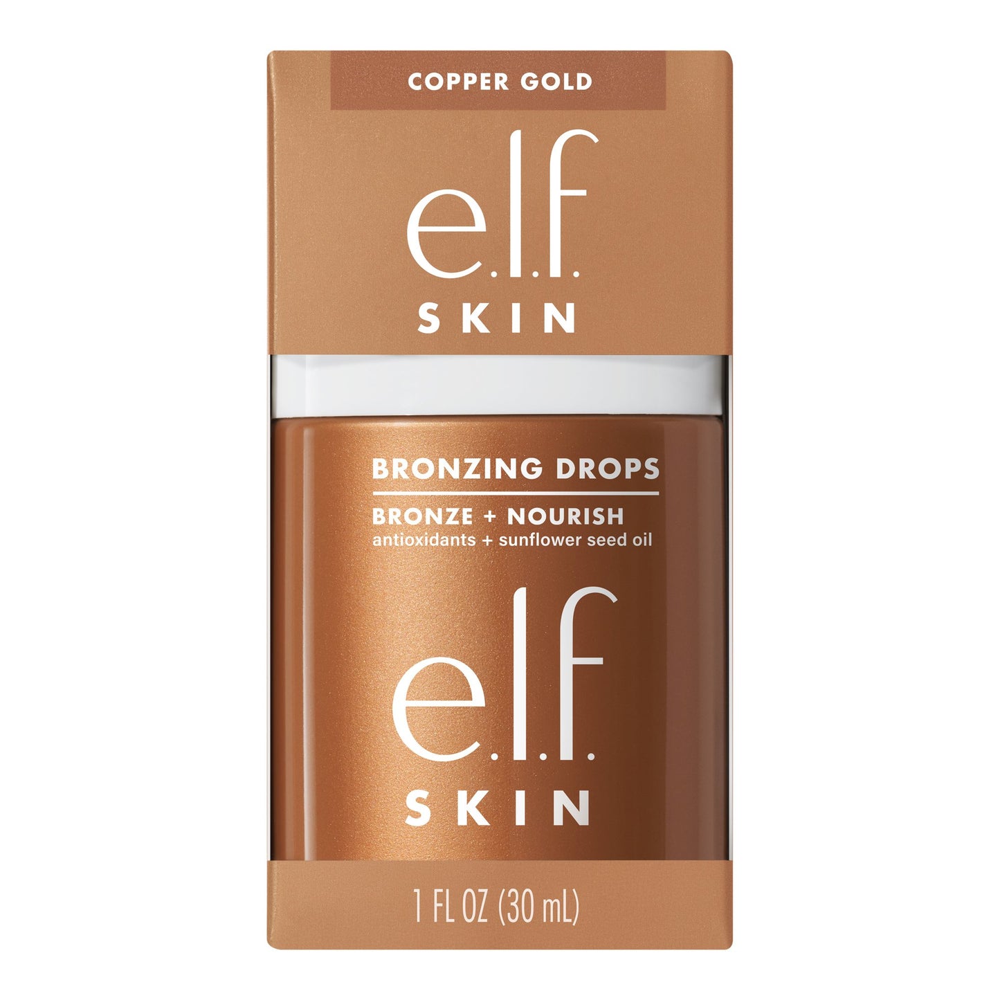 e.l.f. SKIN Bronzing Drops - Rose Gold