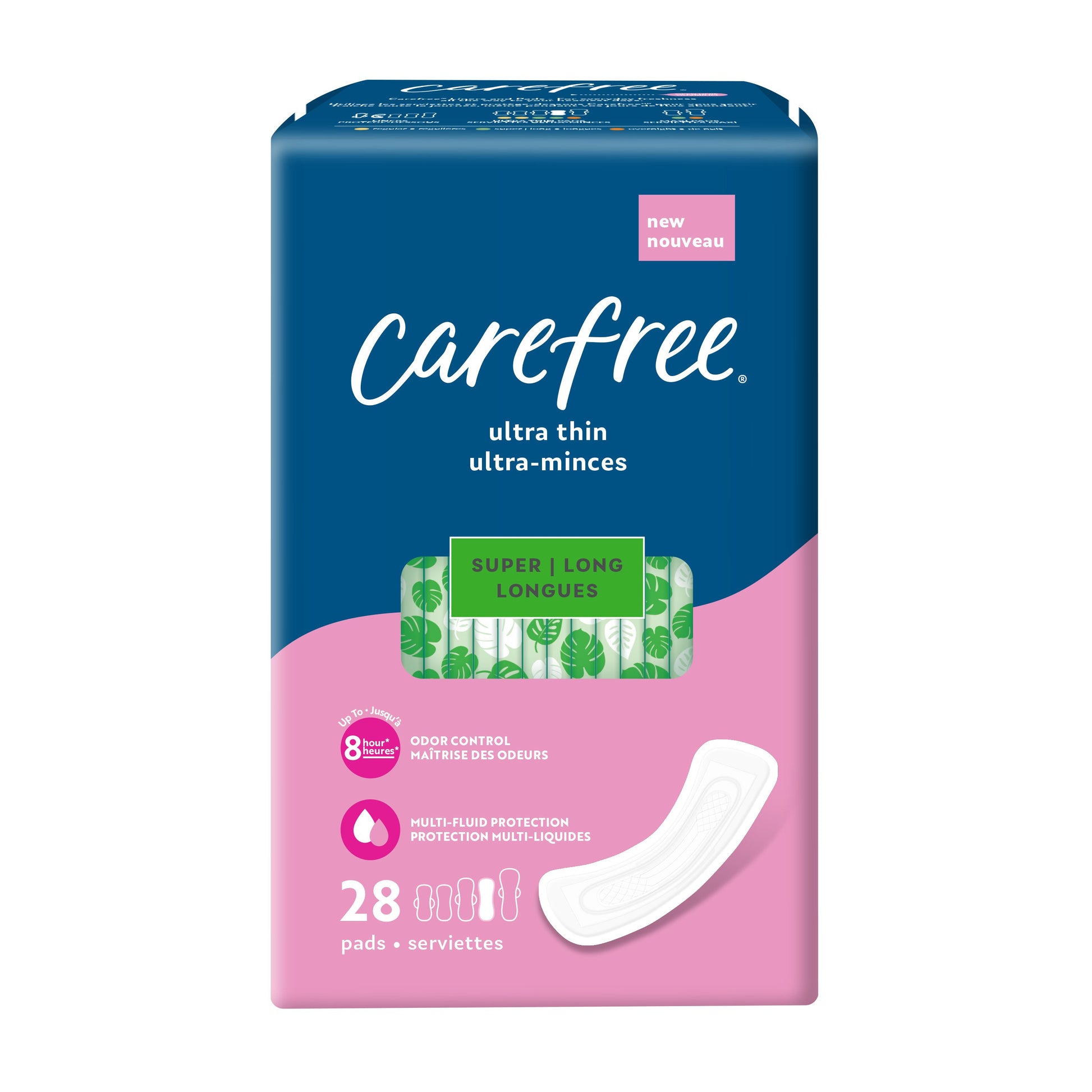 Carefree Ultra Thin Super Long 28 Count
