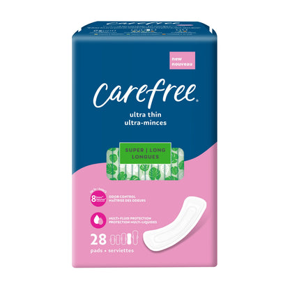 Carefree Ultra Thin Super Long 28 Count