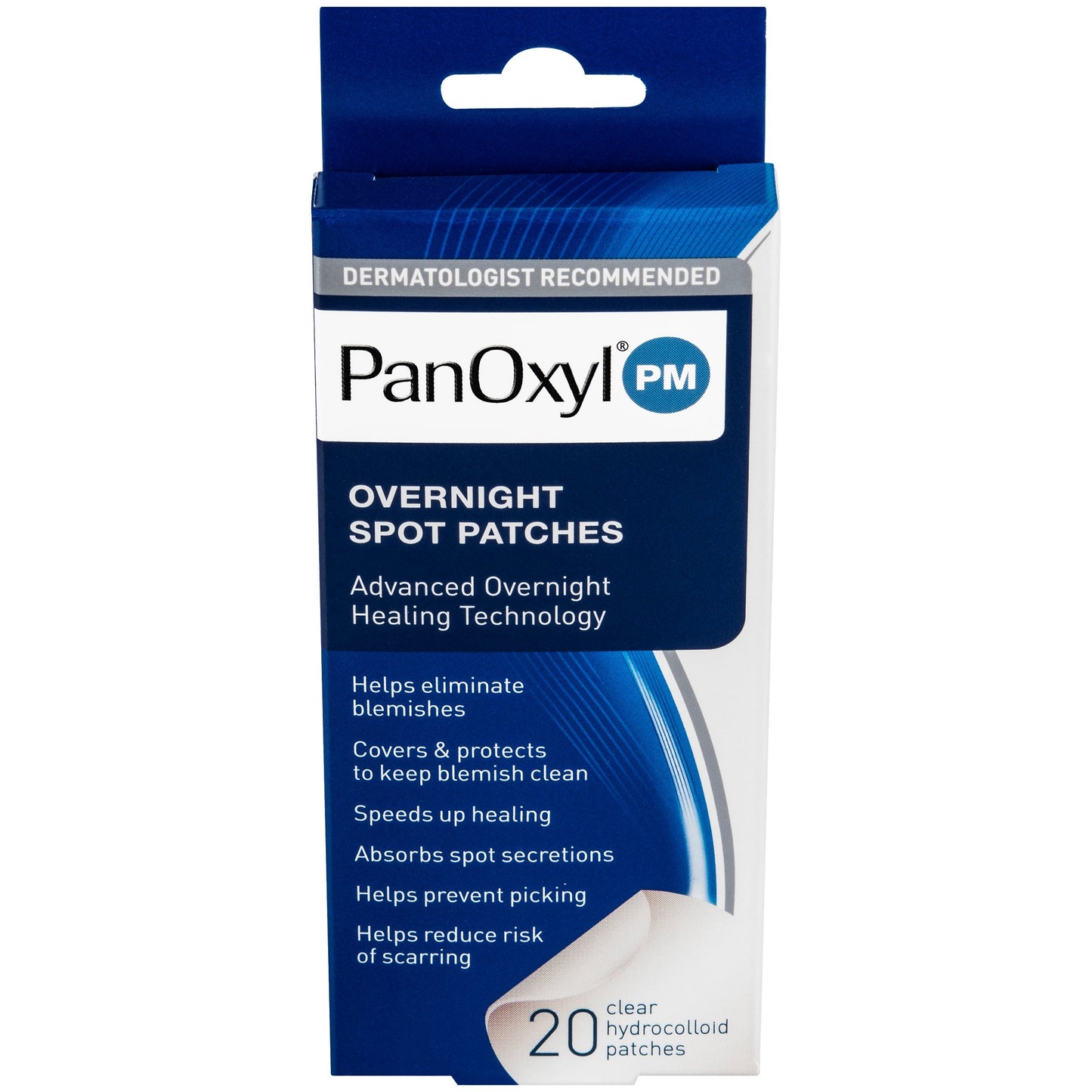 PanOxyl PM, Overnight Spot Patches, 20 count