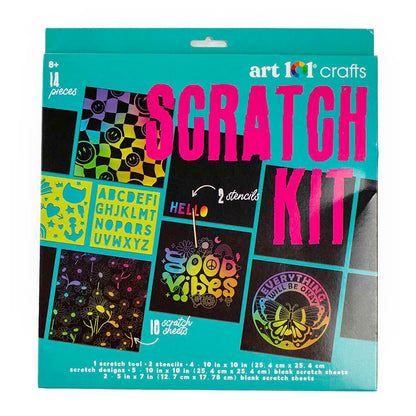 ARTS & CRAFTS SCRATCH ART 6X10
