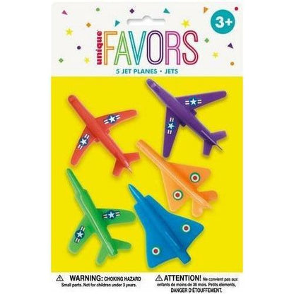 5 JET PLANES FAVORS