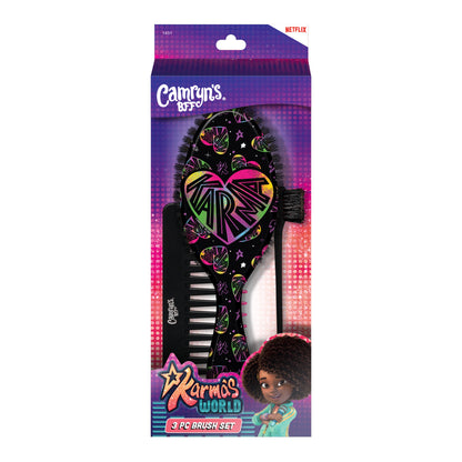 CAMRYN'S BFF 3 PK GIRLS BOW CL