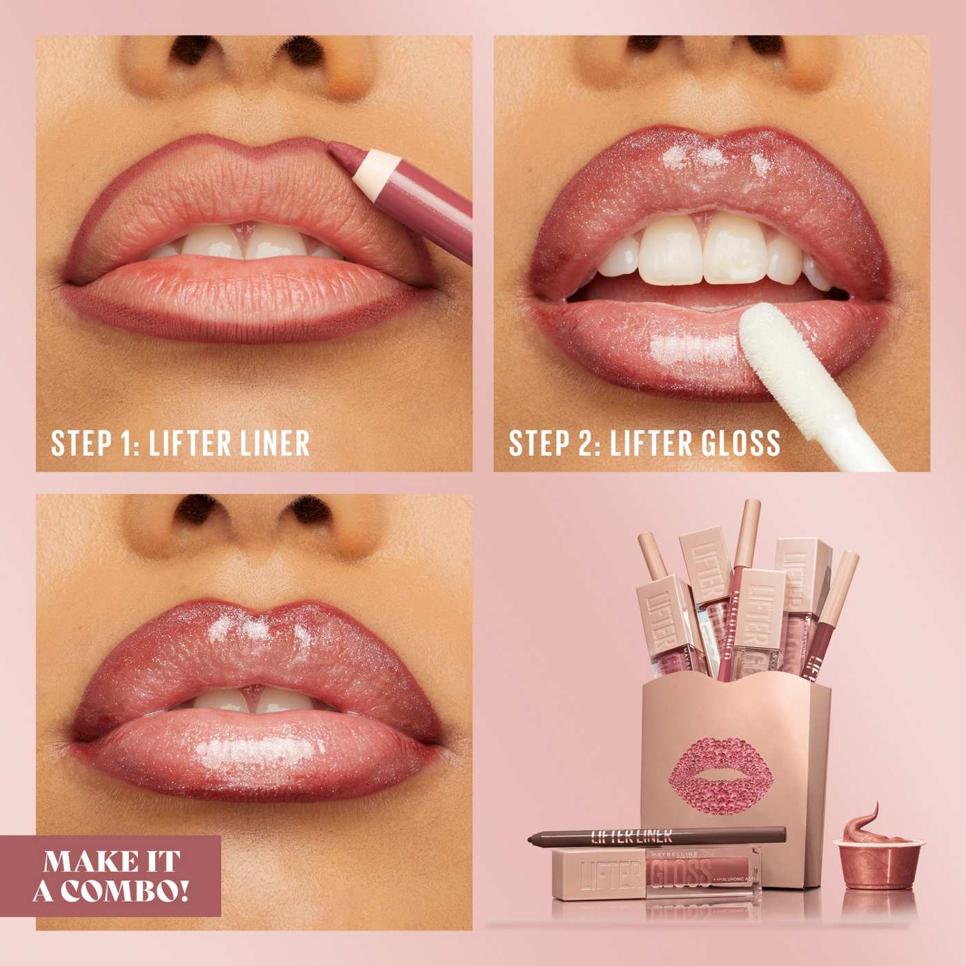 MAYBELLINE New York Lifter Liner Lip Liner Makeup with Hyaluronic Acid, Player, 0.04 oz