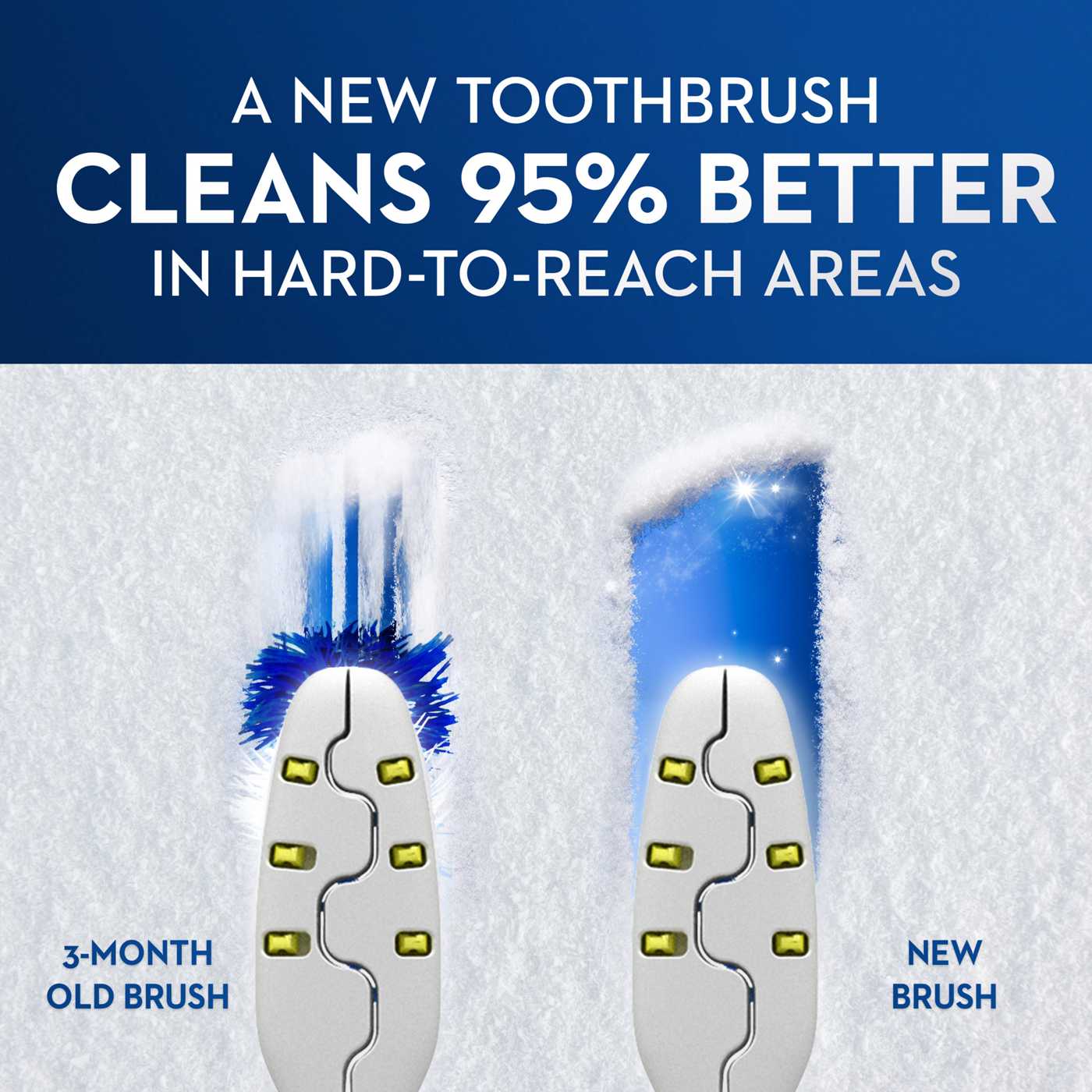 Oral-B Toothbrush Healthy Clean Medium 6 Count