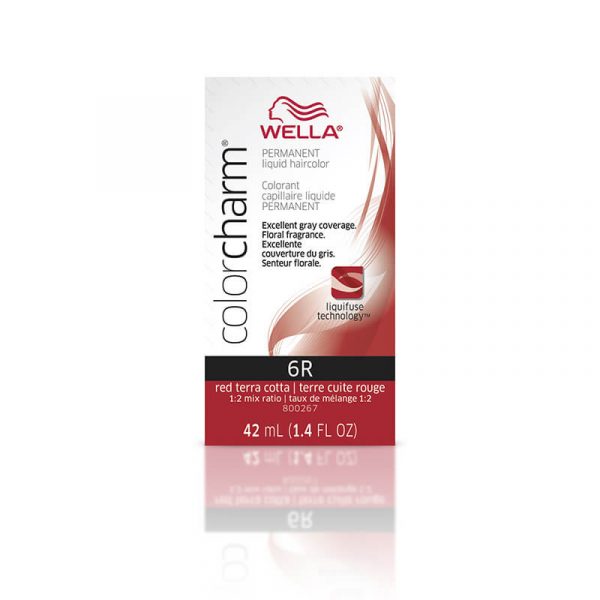 Wella Color Charm Liquid 6R Red Terra Cotta 1.4oz