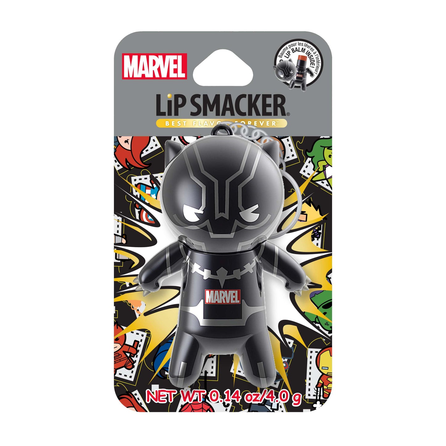 Lip Smacker Marvel Superhero Balm - Black Panther - T'Challa Tangerine