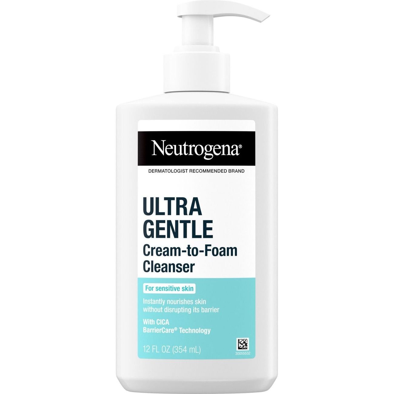 Neutrogena Ultra Gentle Cream- To-Foam Cleanser 8.5oz