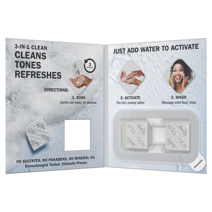 OLAY Cleansing Melts + Vitamin C Daily Facial Cleanser, 12 count