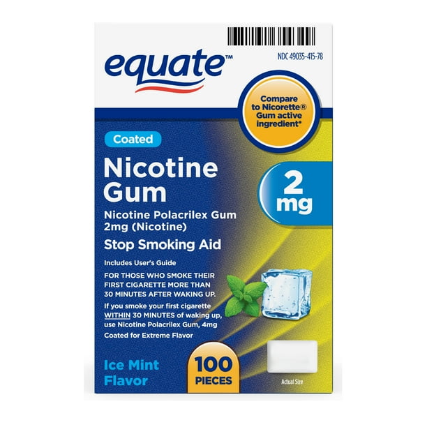 GNP NICOTINE GUM 2MG COATED MINT 20CT