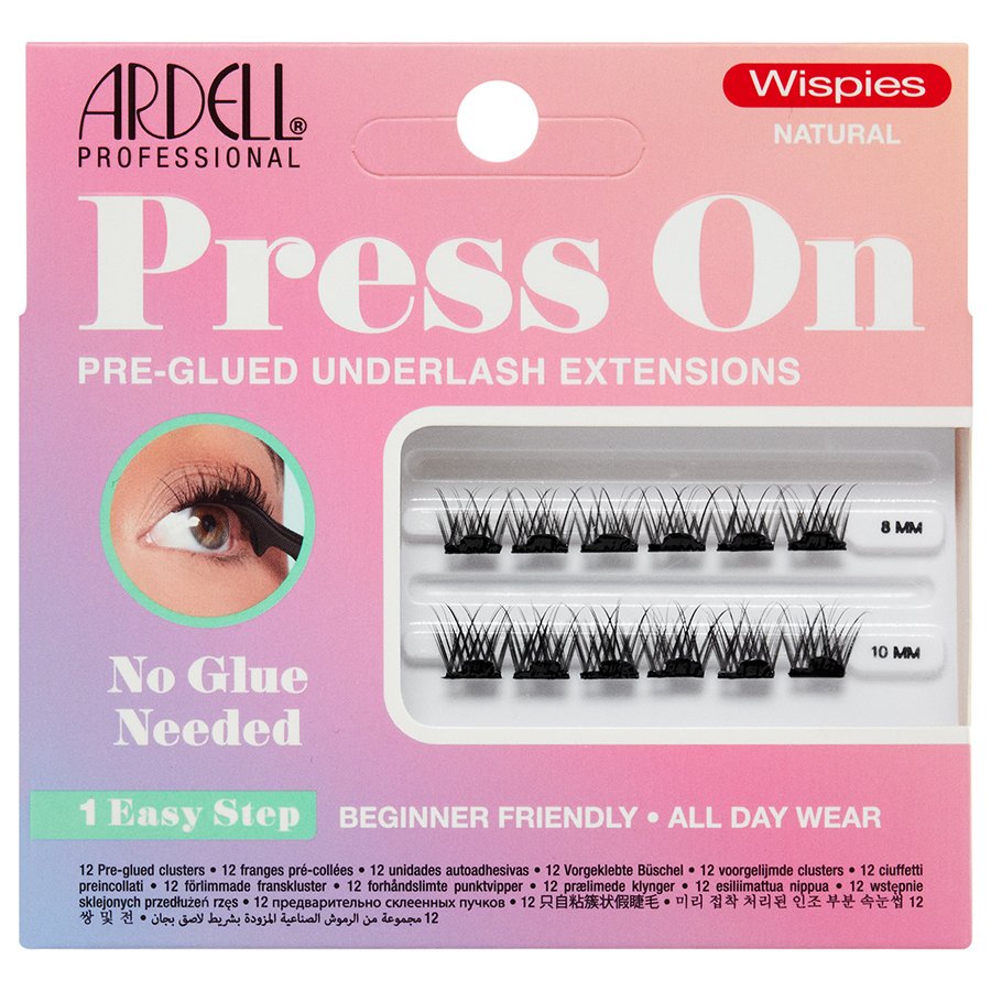 Ardell Press On Underlash Extensions - Wispies Natural, 30 count