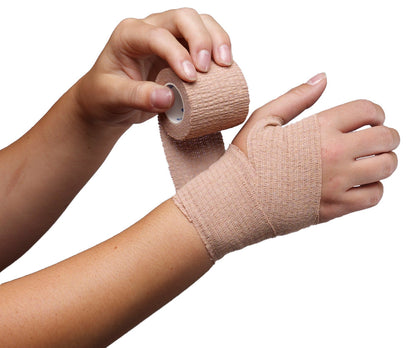Flex Aid Self Adhering Elastic Bandage, 2 inch width
