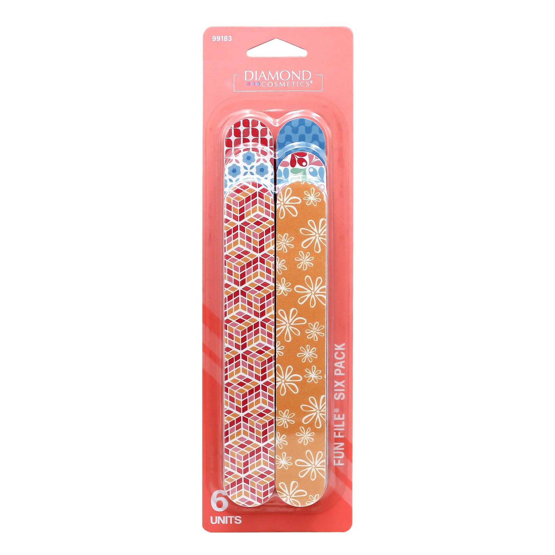 Diamond Cosmetics File and Block Display, 106 pieces