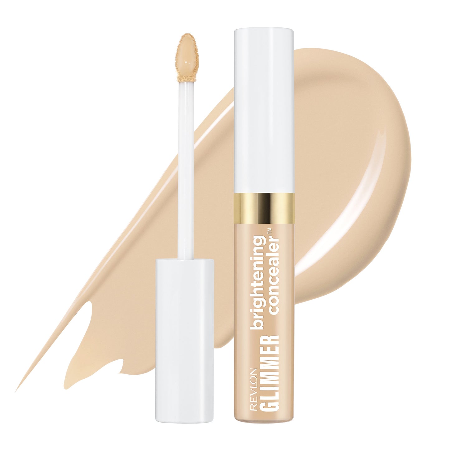 REVLON Glimmer Brightening Concealer - 125 Fair Skin Tone Brightener