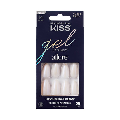 KISS Gel Fantasy Allure Press On Nails - MoonBeam