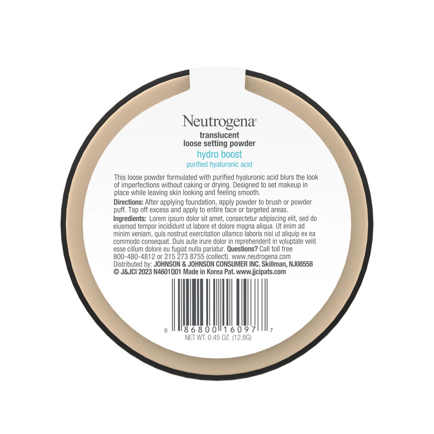 Neutrogena Hydro Boost Hydrating Setting Powder
