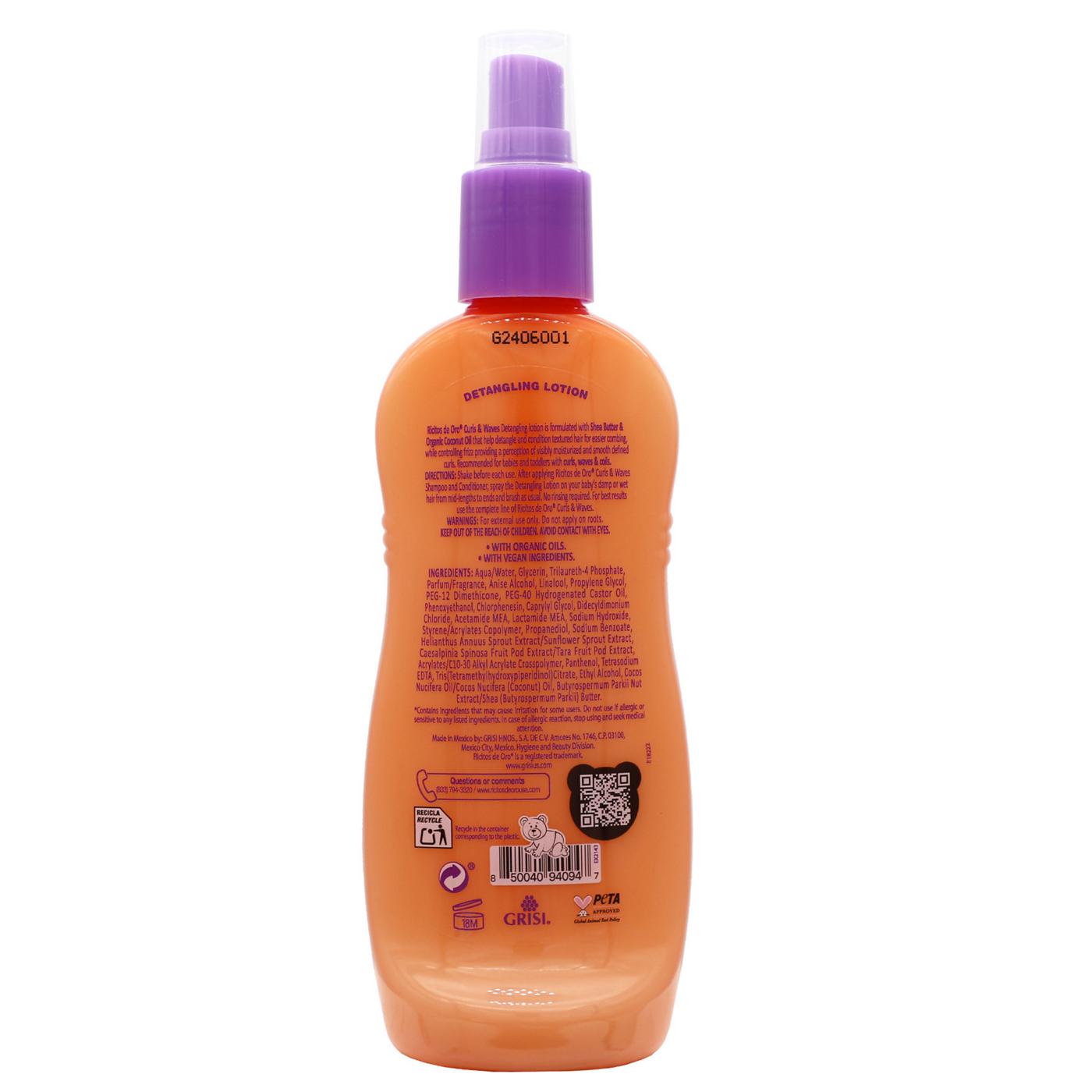 Ricitos De Oro Curls & Waves Detangling Lotion 6.7oz