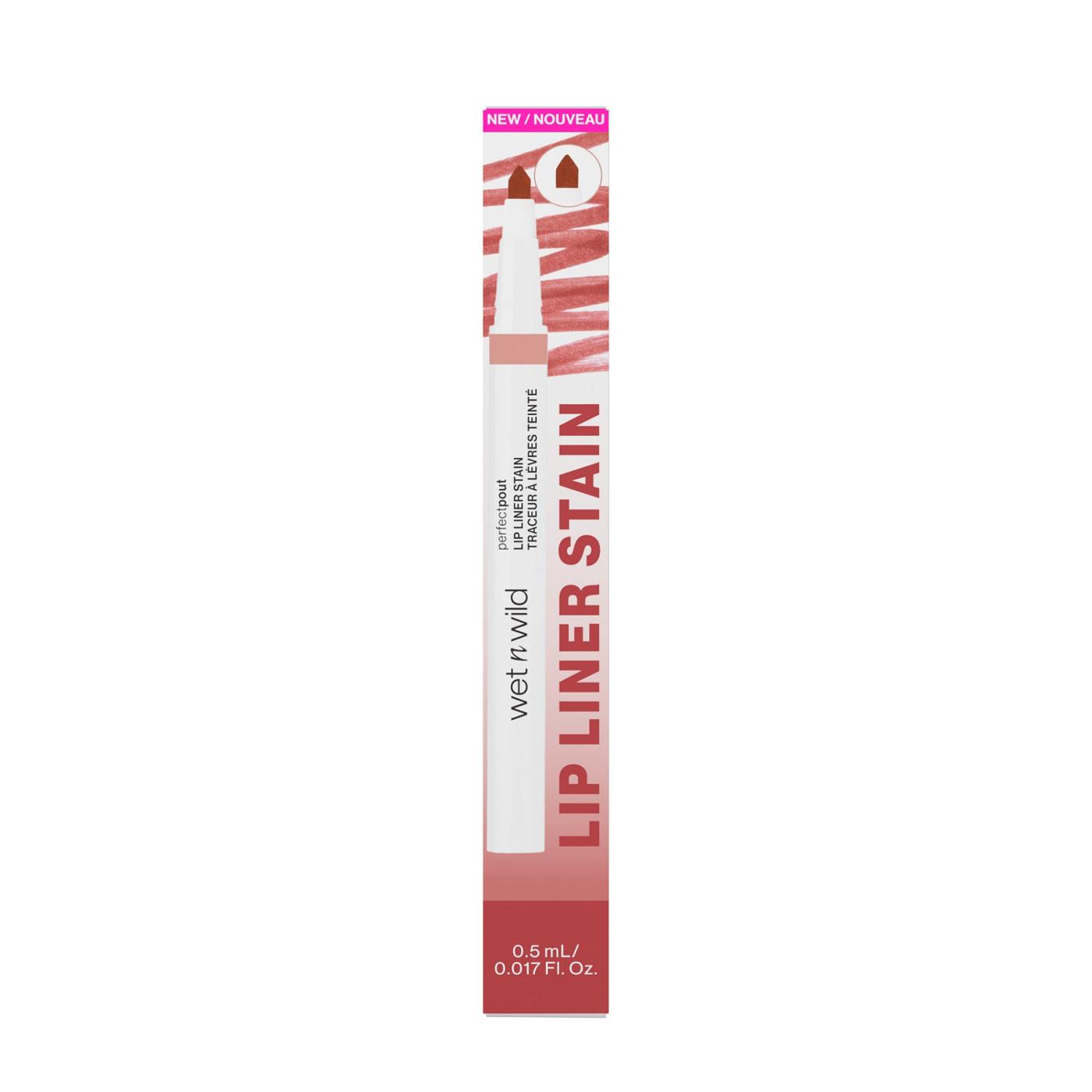 wet n wild Perfect Pout Lip Liner Stain - Spilled Wine