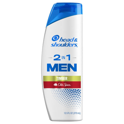 Head & Shoulders Men Shampoo 2-In-1 Old Spice Timber 12.5oz
