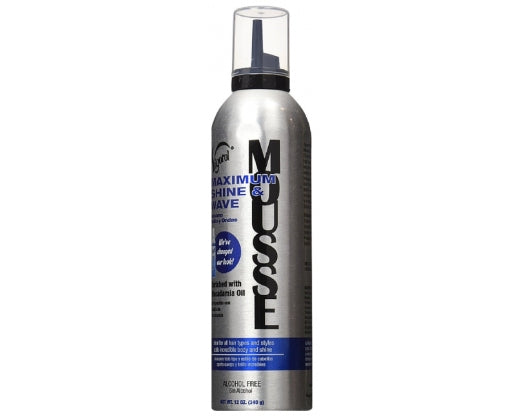 Vigorol Mousse Maximum Shine & Wave 12oz