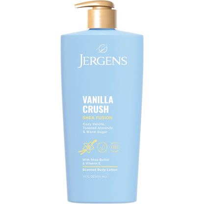 Jergens Shea Fusion Vanilla Crush Body Lotion 14oz Pump