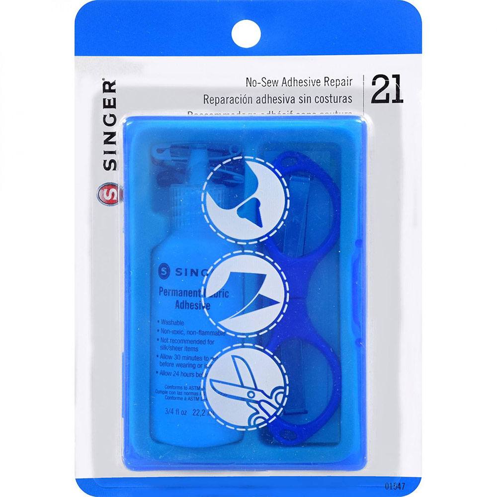 SIGNER No-Sew Adhesive Repair Kit, 21 pcs