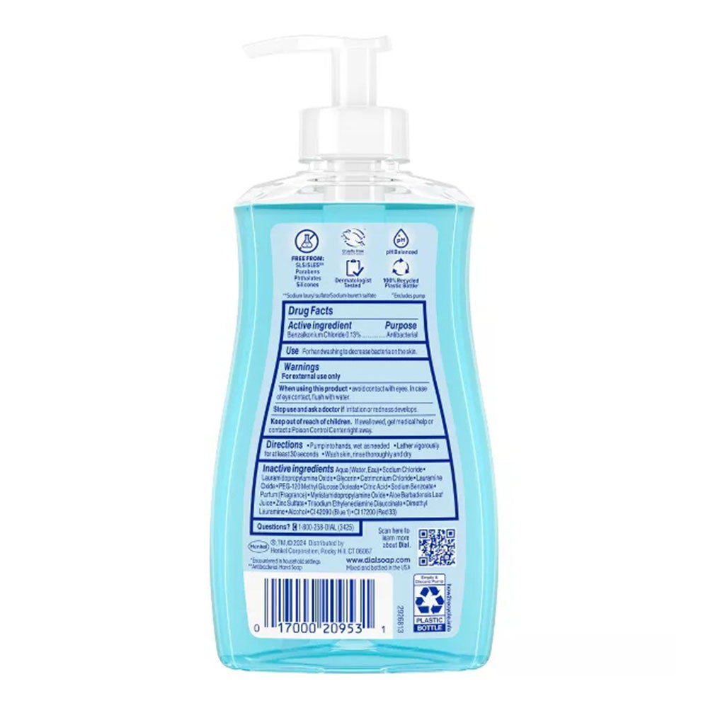 Dial Liquid Soap Anti-Bacteria Spring Water 7.5oz Pump