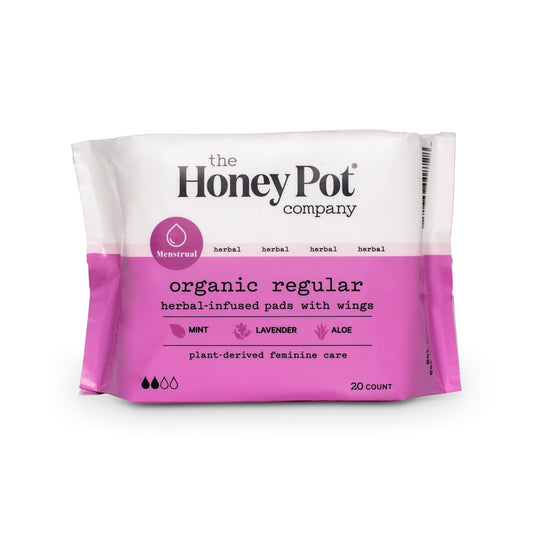 THE HONEY POT MENSTRL PADS,OVRNT,HERBAL