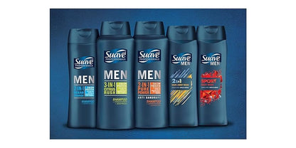 SUAVE MEN SHAMPOO 2N1 OCEAN CHARG 12.6OZ