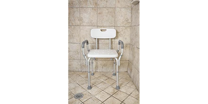BATH BENCH PORTABLE EQ ADJUSTABLE