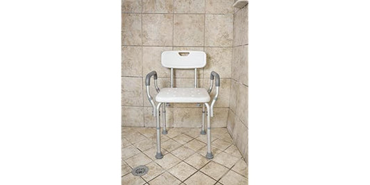 BATH BENCH PORTABLE EQ ADJUSTABLE