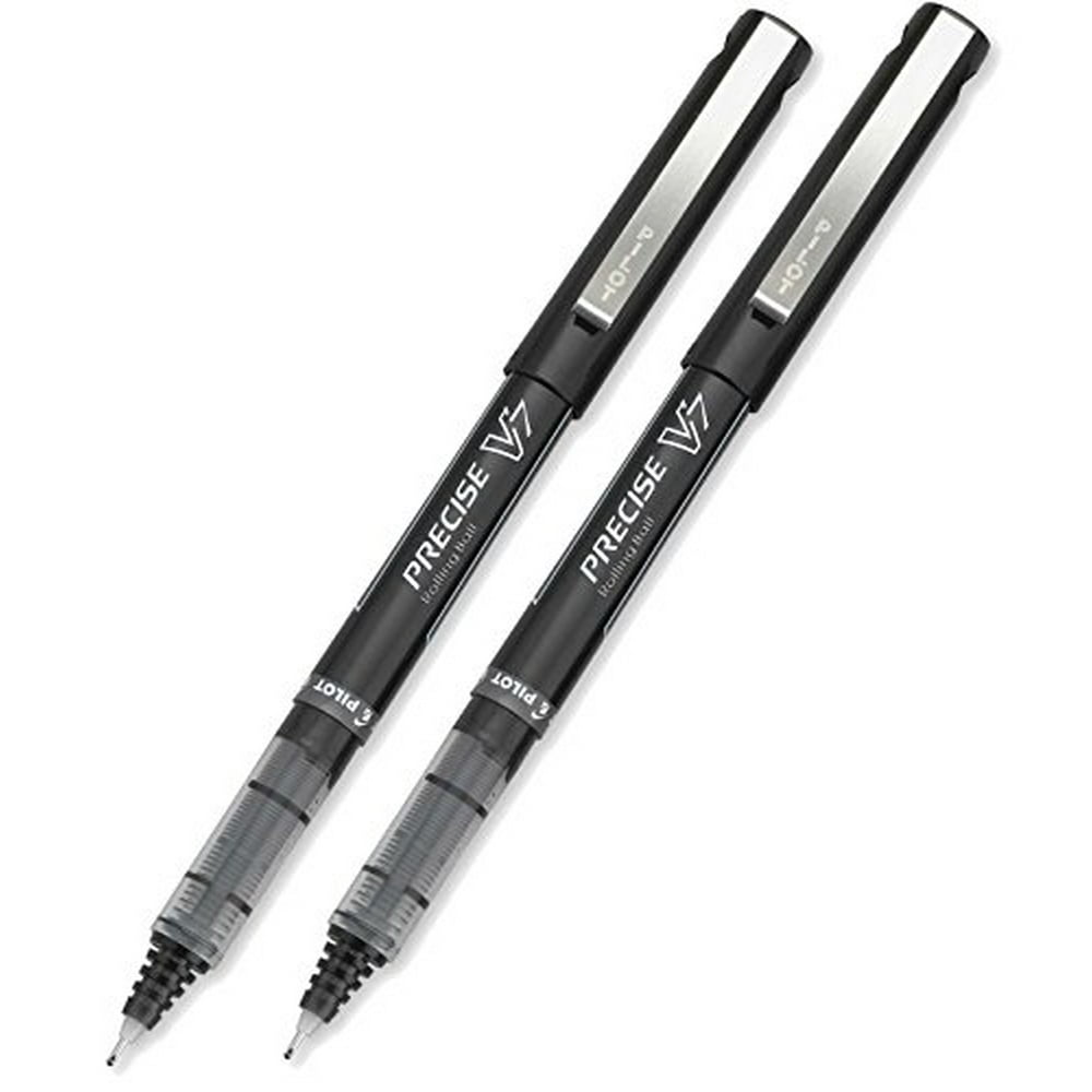 Pilot Precise V7 Rolling Ball Stick Pens, Fine Point (0.7mm), Black, 1 Count