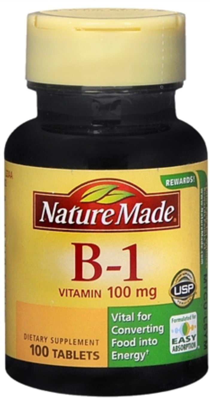 VIT B-1 100MG TABLETS 100CT MASON