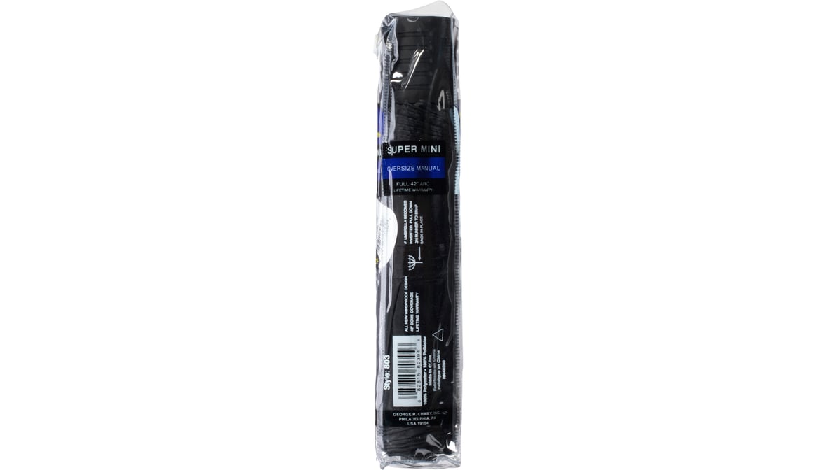 Chaby International The Weather Station Super Mini Oversize 42" Manual Umbrella 801