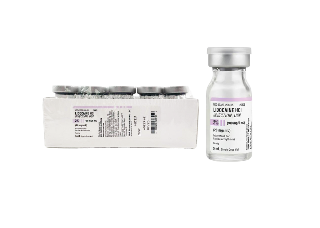 LIDOCAINE HCL MD 2% 25X20ML FTV