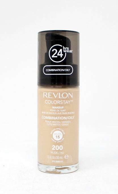 REVLON ColorStay Longwear Foundation for Combination & Oily Skin - 200 Nude