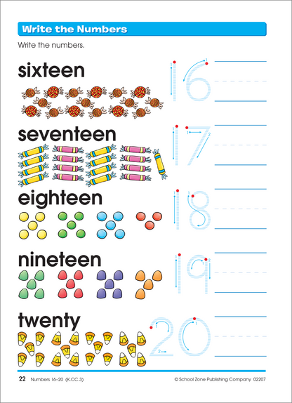 School Zone Transition Math Grades K-1 Deluxe Edition
