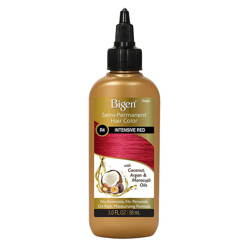 Bigen Semi-Permanent Haircolor #R4 Intensive Red 3oz