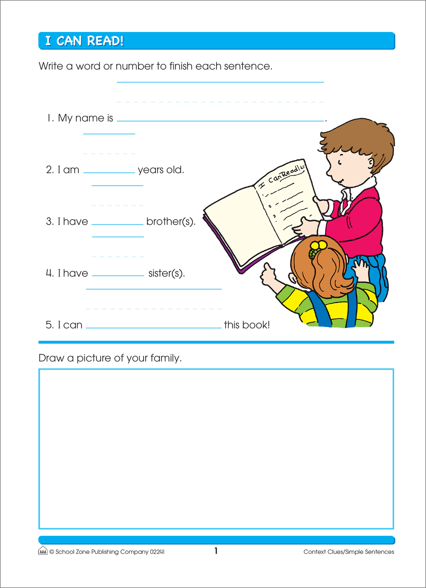 School Zone Reading Activities Grades 1-2 Deluxe Edition