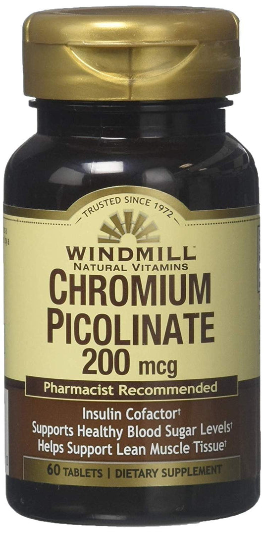 WM CHROMIUM PIC 200MCG TAB 60