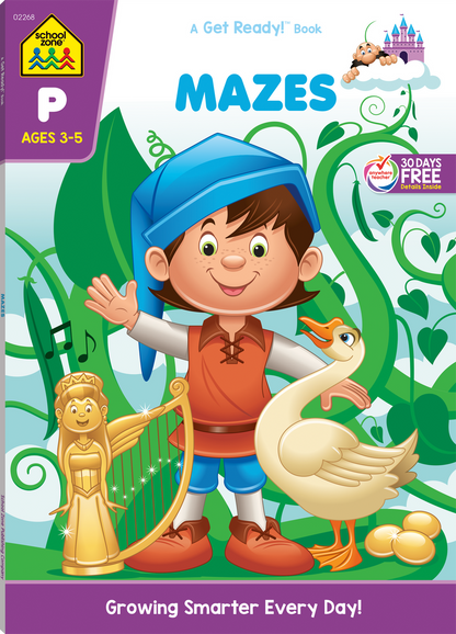 School Zone My First Mazes Little Busy Book