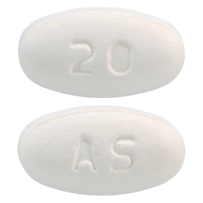 ATORVASTATIN TB 20MG 90