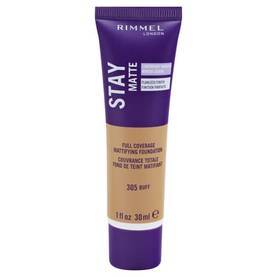 Rimmel London, Stay Matte Foundation, Light Buff