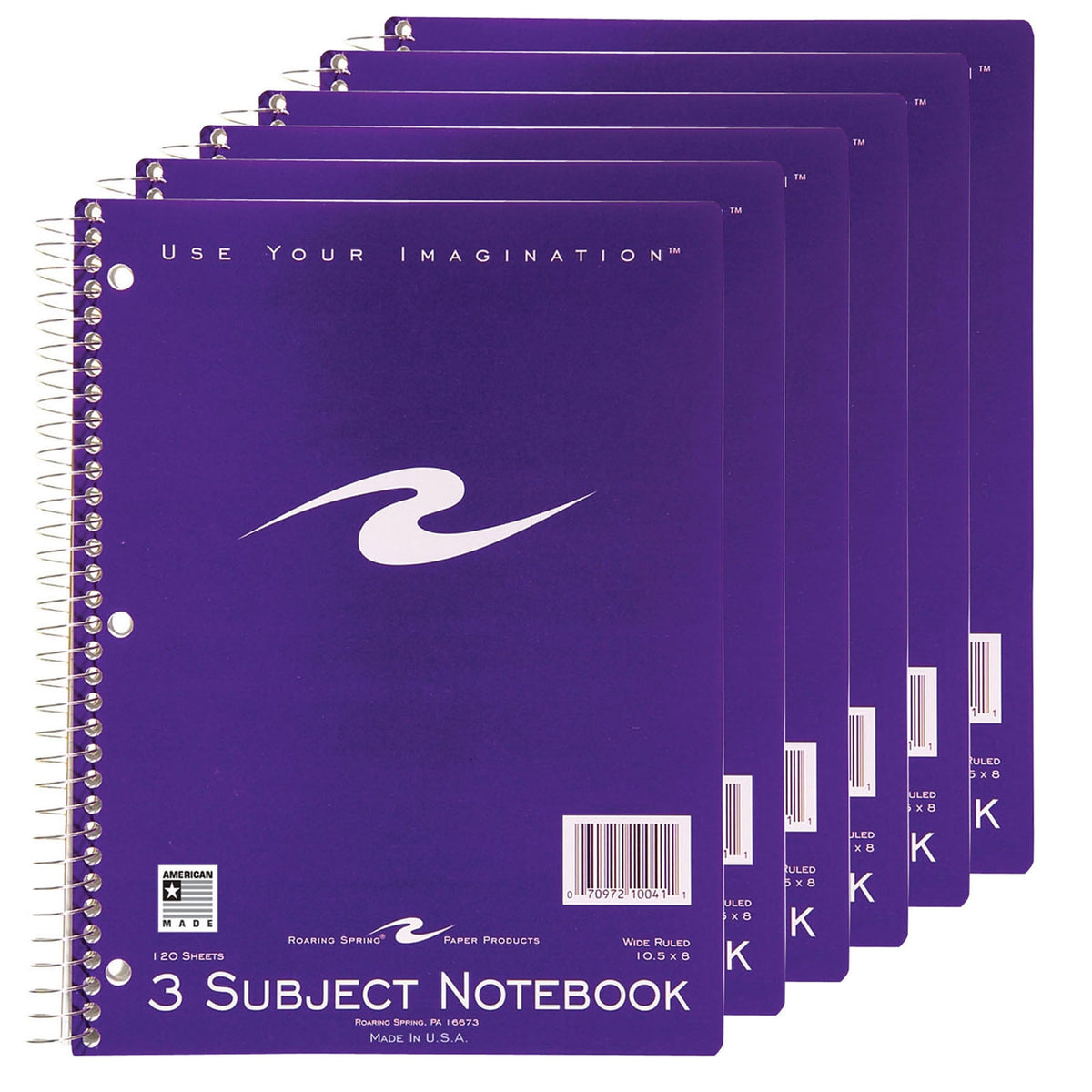 iScholar 3 Subject Notebook