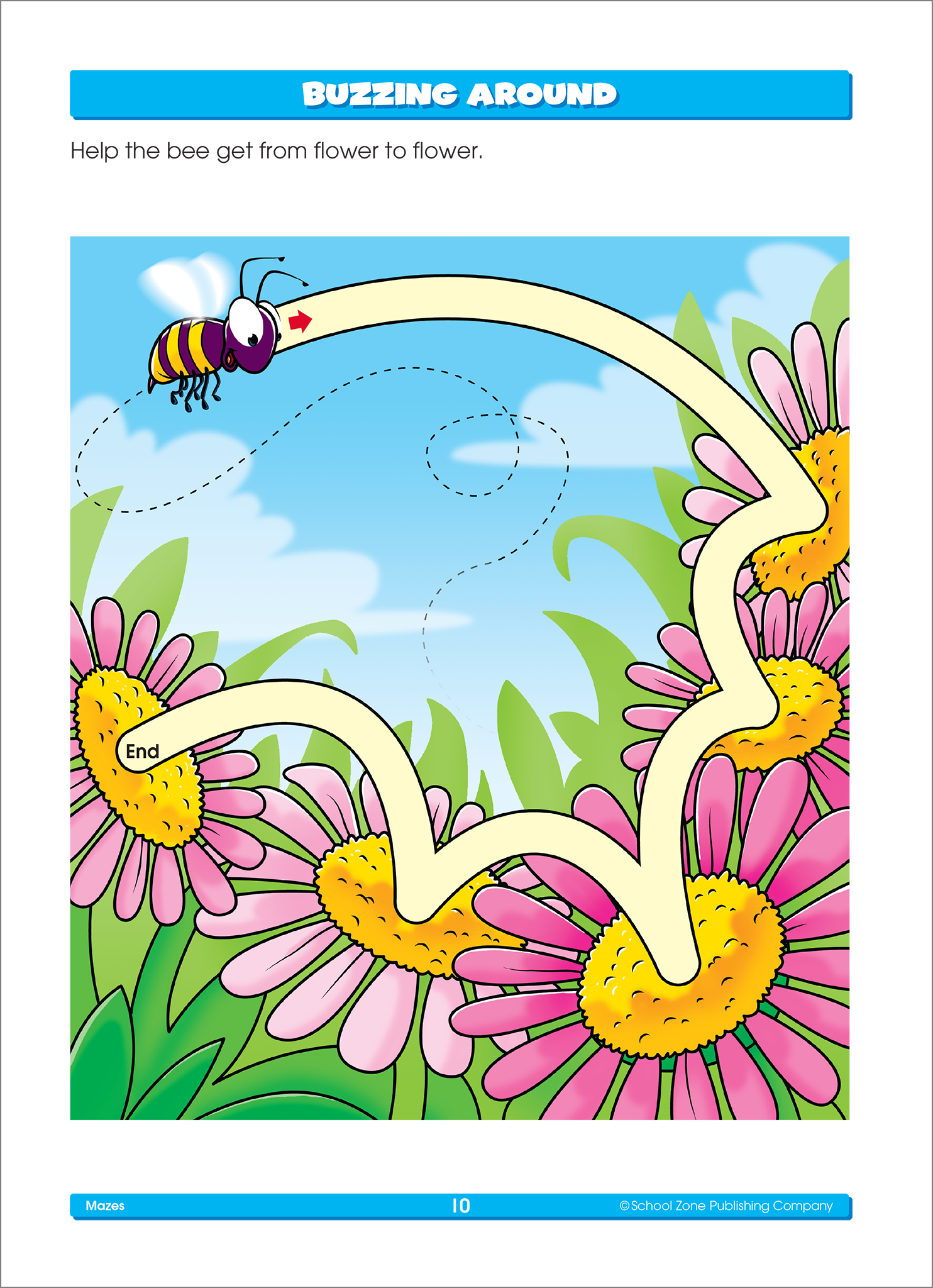 School Zone My First Mazes Little Busy Book